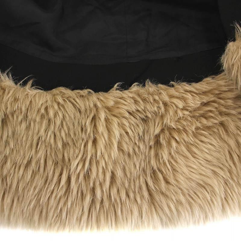 ヨーコチャン YOKO CHAN No-color Fur Jacket ノーカラー ファー