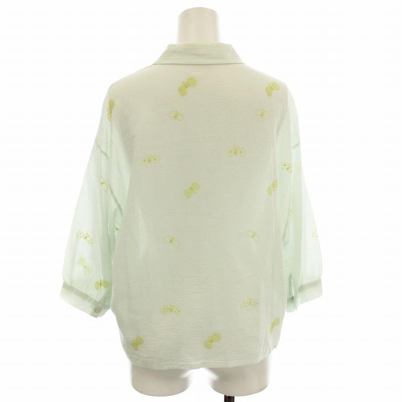 ミナペルホネン mina perhonen シャツ ブラウス ts1696 choucho