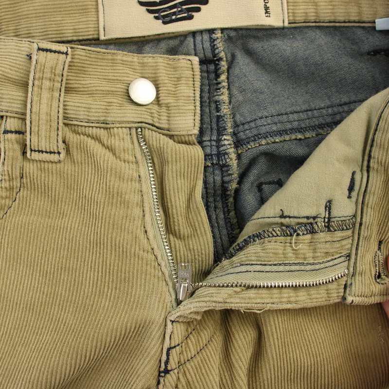 EMPORIO ARMANI エンポリオアルマーニ コーデュロイパンツ ストレート