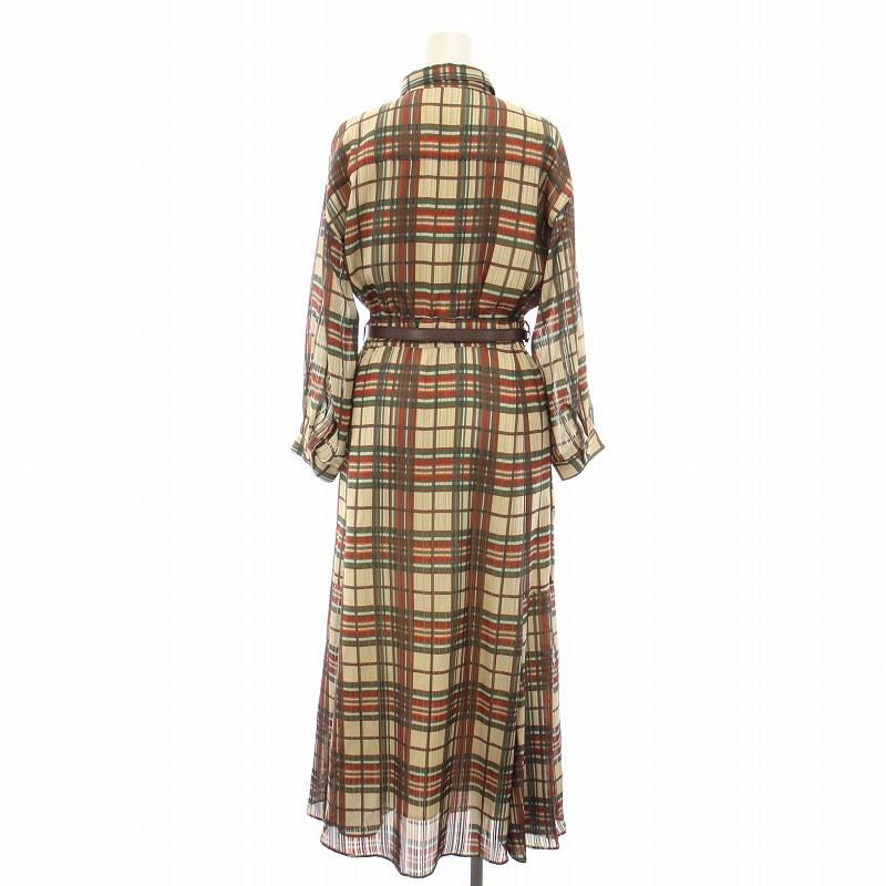 アメリヴィンテージ チェックマーメイドドレス シャツワンピース