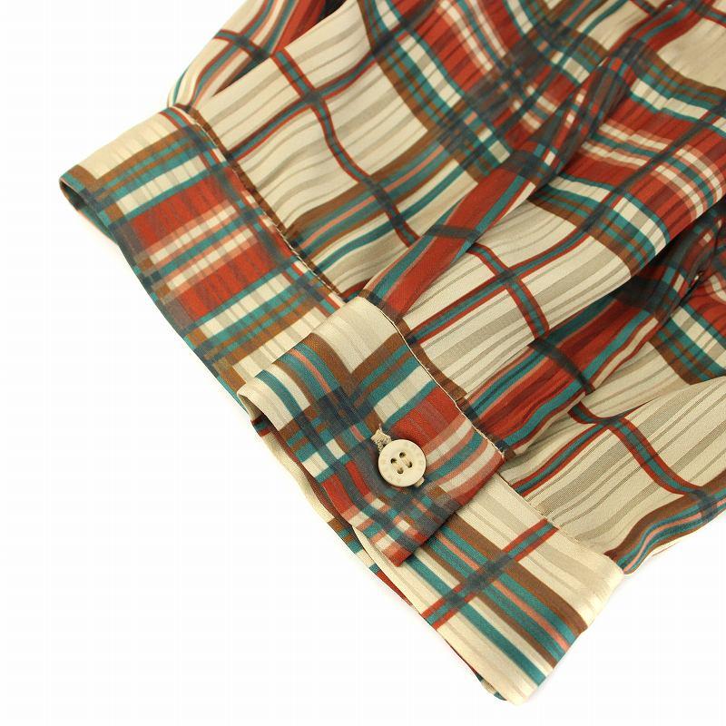 アメリヴィンテージ チェックマーメイドドレス シャツワンピース