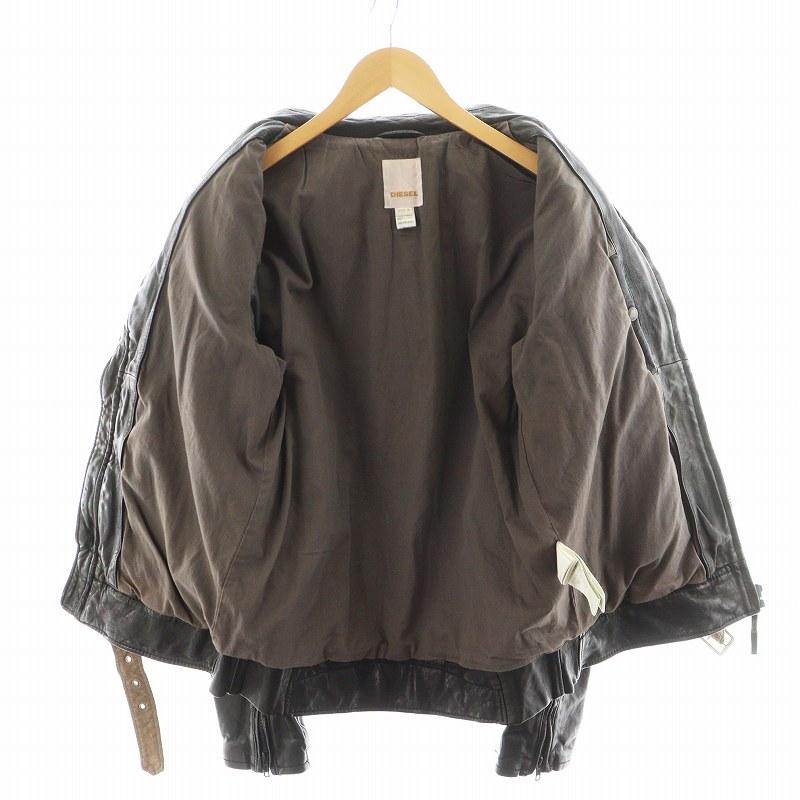 DIESEL ディーゼル 羊革ラムレザー　シングルライダース 楽天市場】DIESEL ディーゼル レザージャケット ジャケット、上着