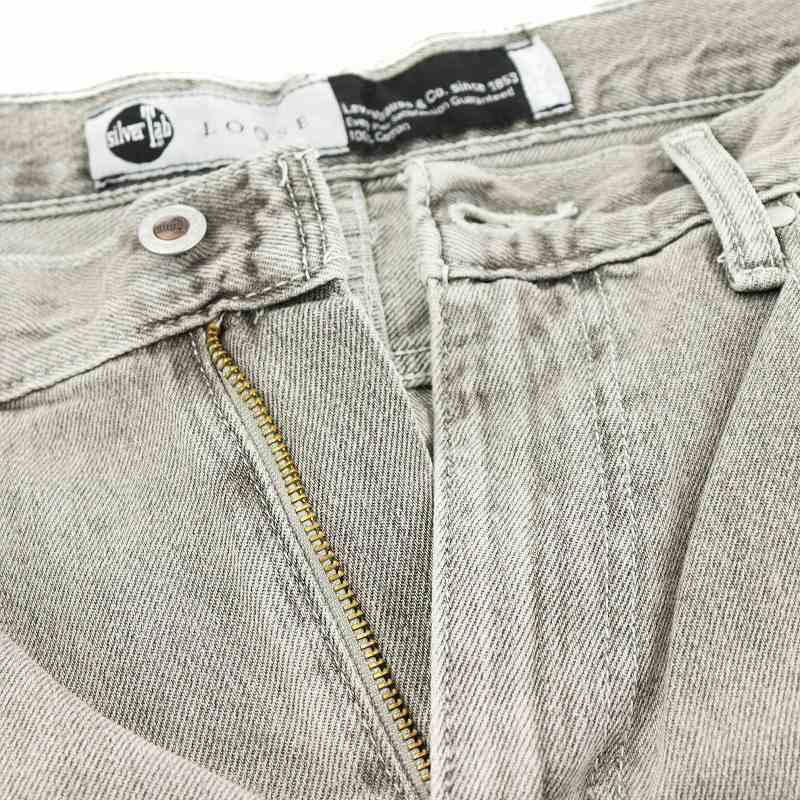 Levi's silverTab Loose W34 L32 デニムパンツ Levi's リーバイス シルバータブ ルーズフィット silver tab