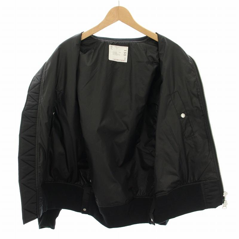 サカイ sacai 24AW ナイロンツイルブルゾン Nylon Twill Blouson MA-1