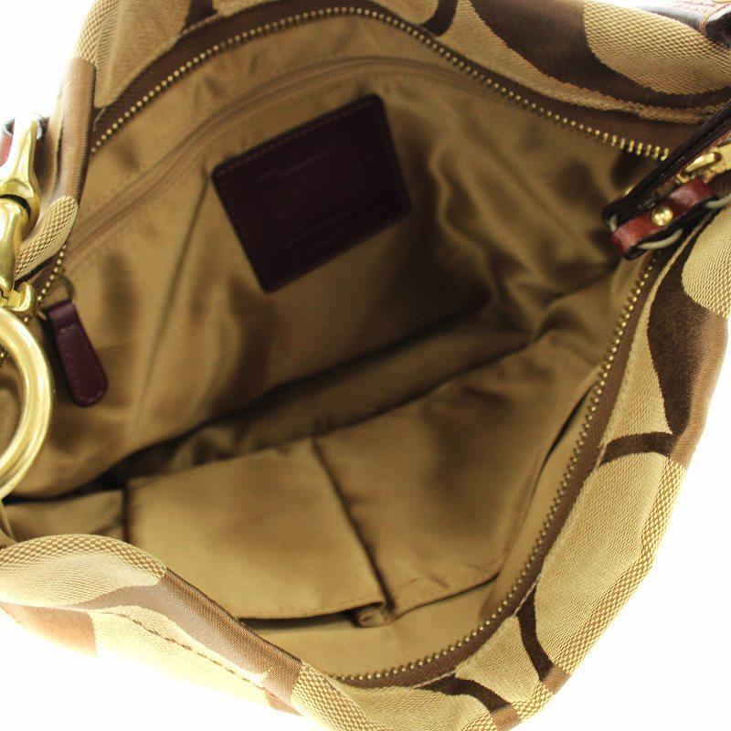美品 coach シグネチャー ワンショルダーバッグ 10619 COACH コーチ