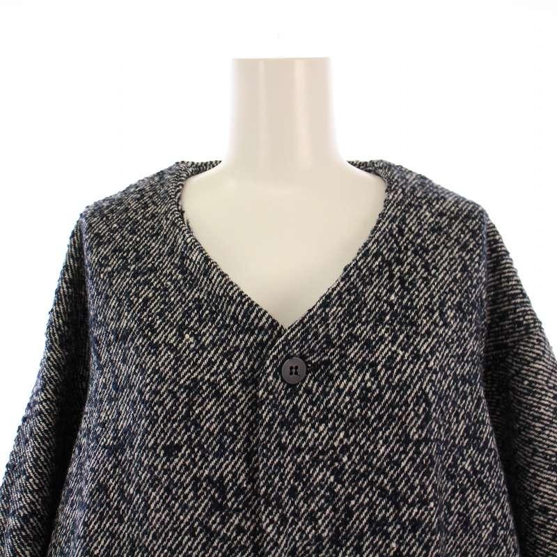 ソウソウ SOU deporate 京型友禅 ネップツイード 薙刀羽織 袷 ノー