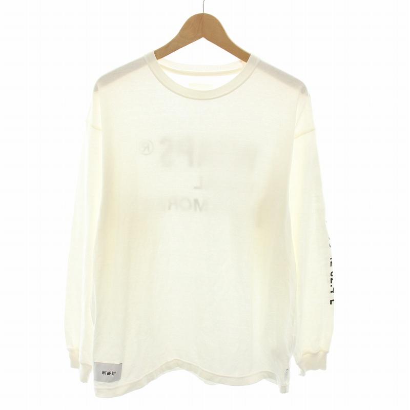 ダブルタップス 23AW OBJ 03 LS Cotton Fortless Tシャツ ロンT