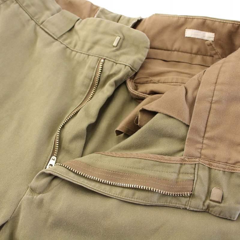 コモリ comoli 20SS コットンギャバ ウォッシュドパンツ COMOLI