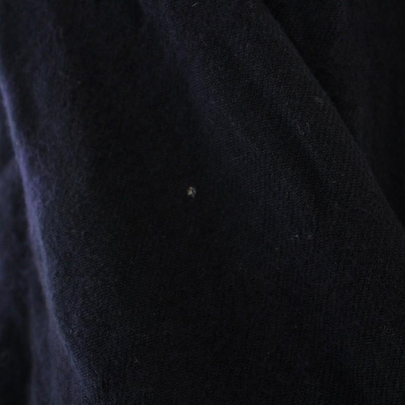 パドカレ pas de calais チェスターコート ロング チェック柄 ウール