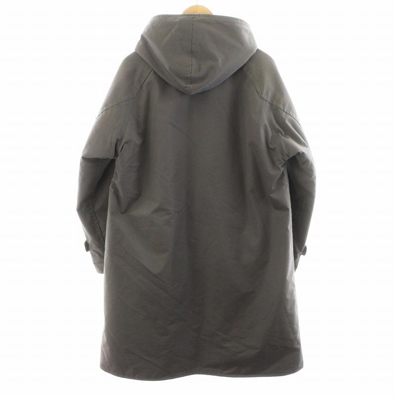 コモリ COMOLI 15AW フーデッドコート ロング丈 アウター 1 グレー 15F