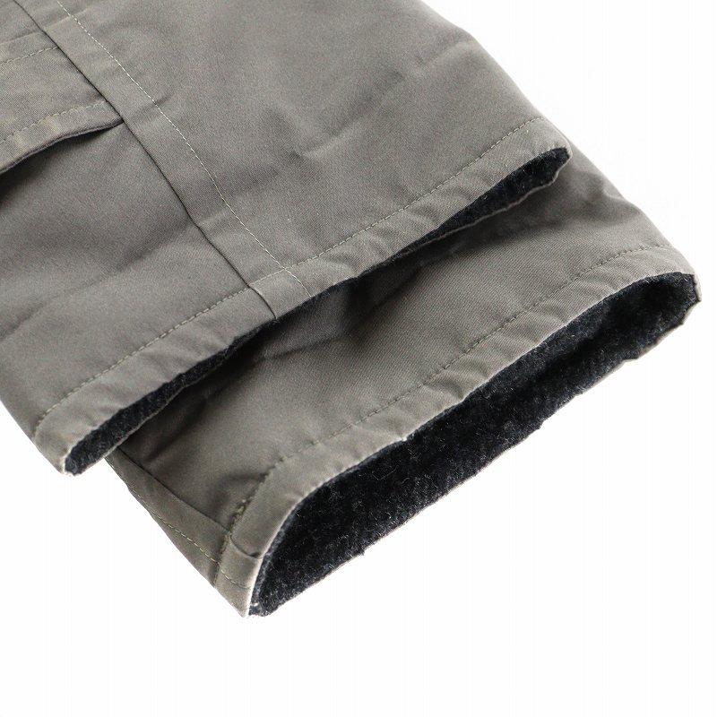 コモリ COMOLI 15AW フーデッドコート ロング丈 アウター 1 グレー 15F
