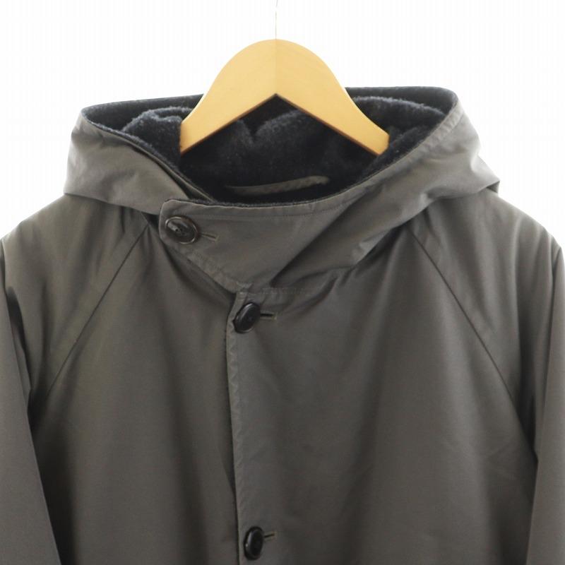 コモリ COMOLI 15AW フーデッドコート ロング丈 アウター 1