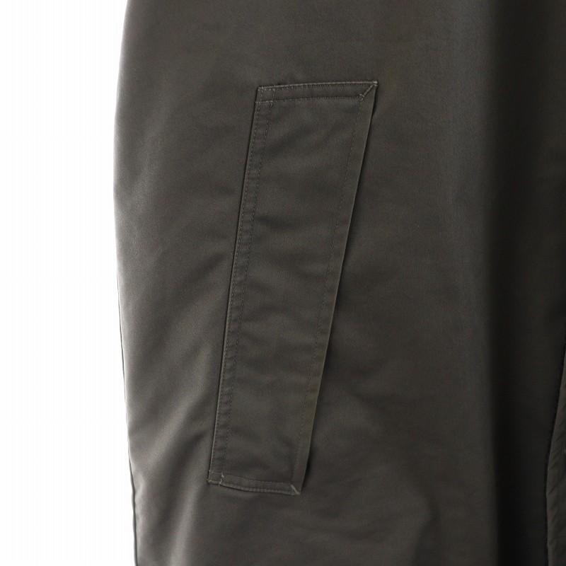 コモリ COMOLI 15AW フーデッドコート ロング丈 アウター 1 グレー 15F