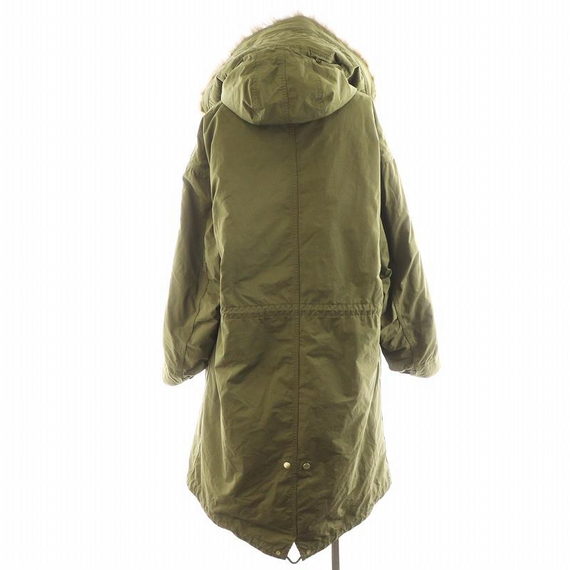 ドゥーズィエムクラス DEUXIEME CLASSE モッズコート ロング丈 フード