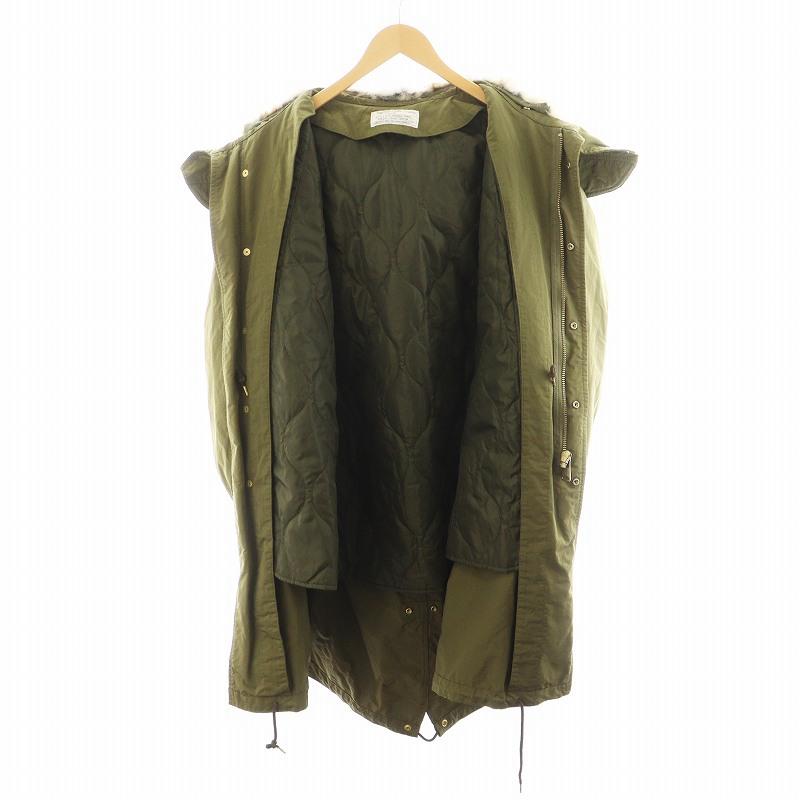 ドゥーズィエムクラス DEUXIEME CLASSE モッズコート ロング丈 フード