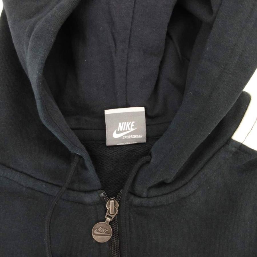 NIKE（ナイキ） ジップアップパーカー ロゴ刺繍 S 紺 ネイビー /FF