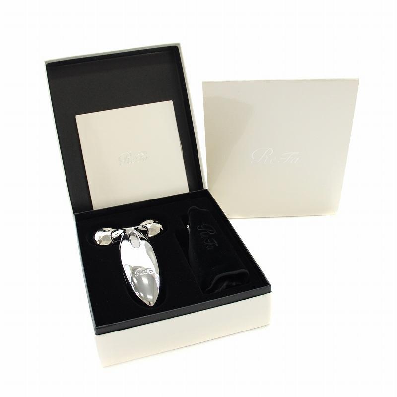 リファ ReFa カラット CARAT 美顔器 美顔ローラー 保存箱付き シルバー