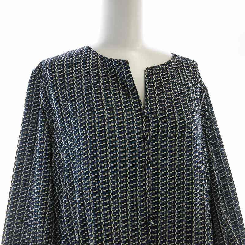 23区（ニジュウサンク） オンワード樫山 ワンピース ロング 長袖 総柄