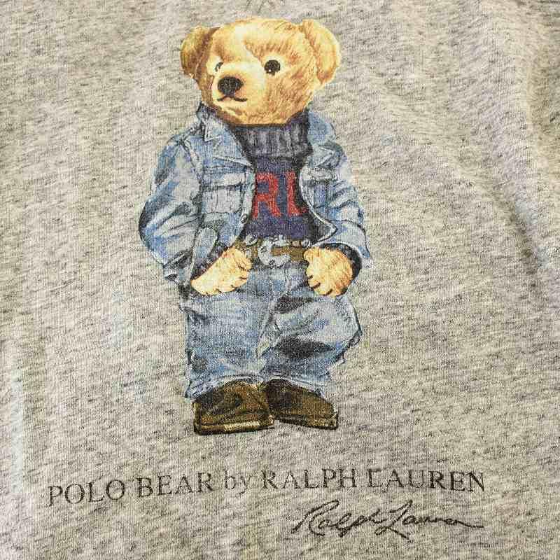 ポロ ラルフローレン POLO RALPH LAUREN スウェット ポロベア ダメージ