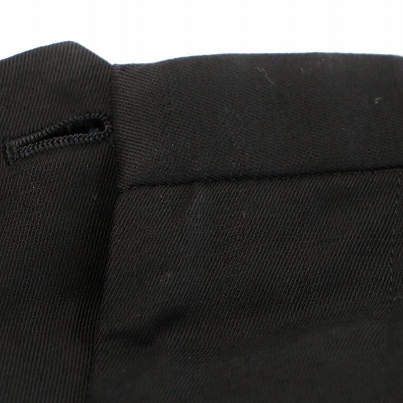 ユリウス JULIUS 22SS プリズムトラウザーズパンツ スラックス 2 黒