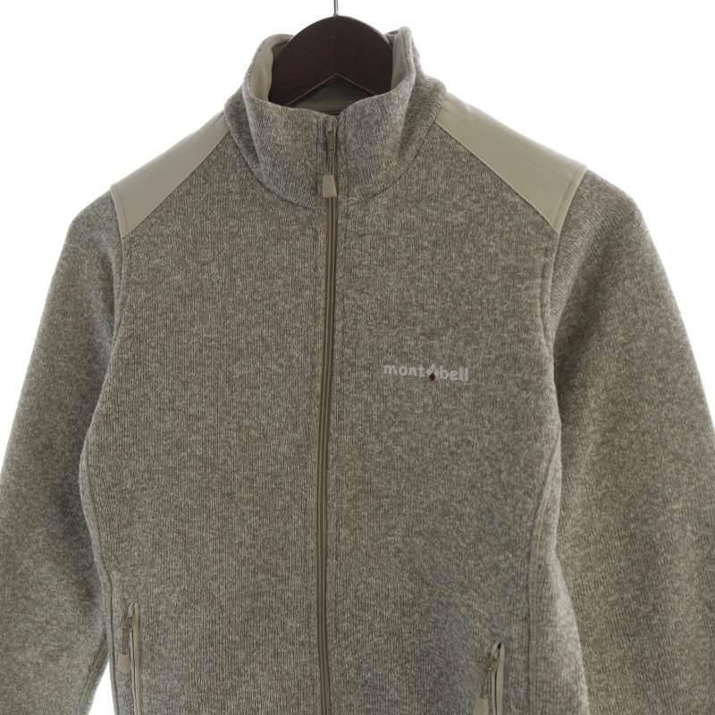 モンベル Montbell クリマプラス ニットジャケット 裏起毛 ハイネック