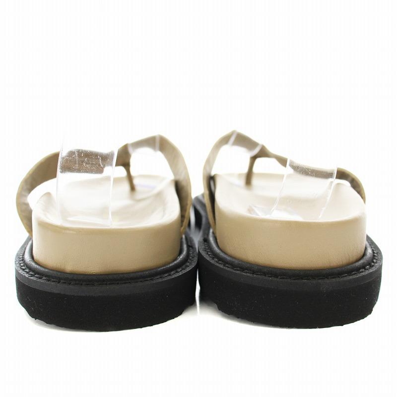 カミナンド caminando THONG SLIDES トングサンダル レザー 7 24cm