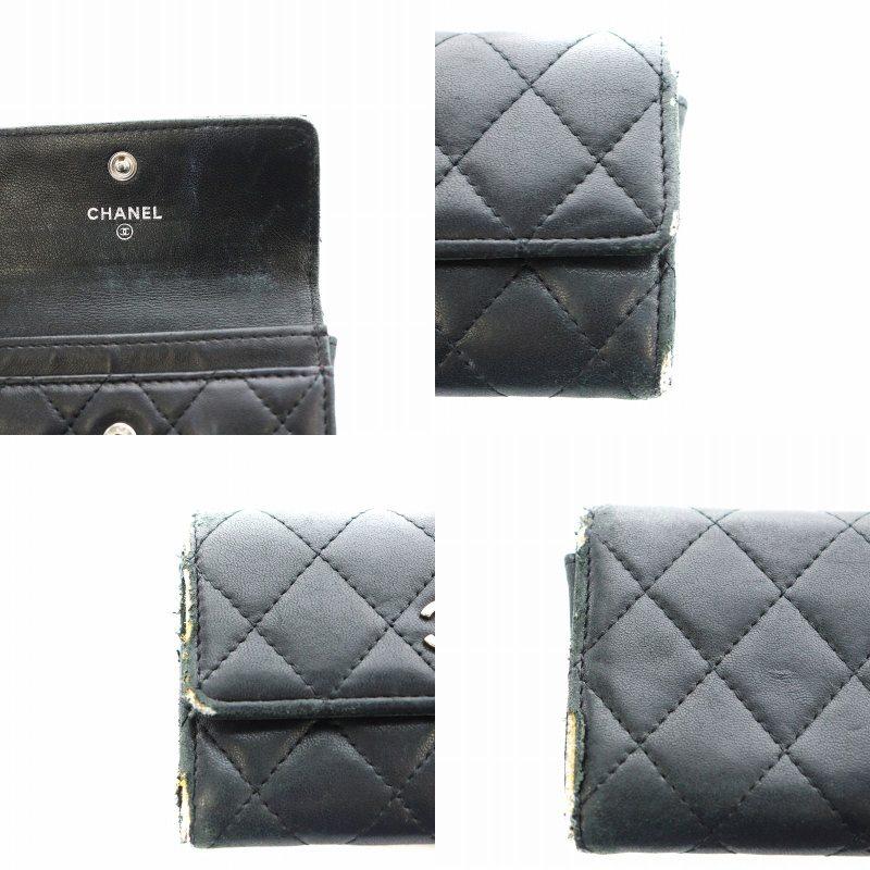 CHANEL シャネル マトラッセ ココマーク 小銭入れ コインケース