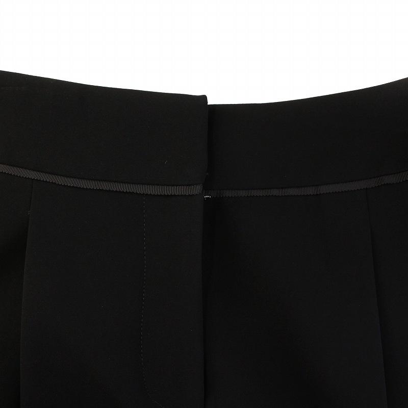 ランバン セットアップ シャツ ブラウス 五分袖 ボートネック 花柄  