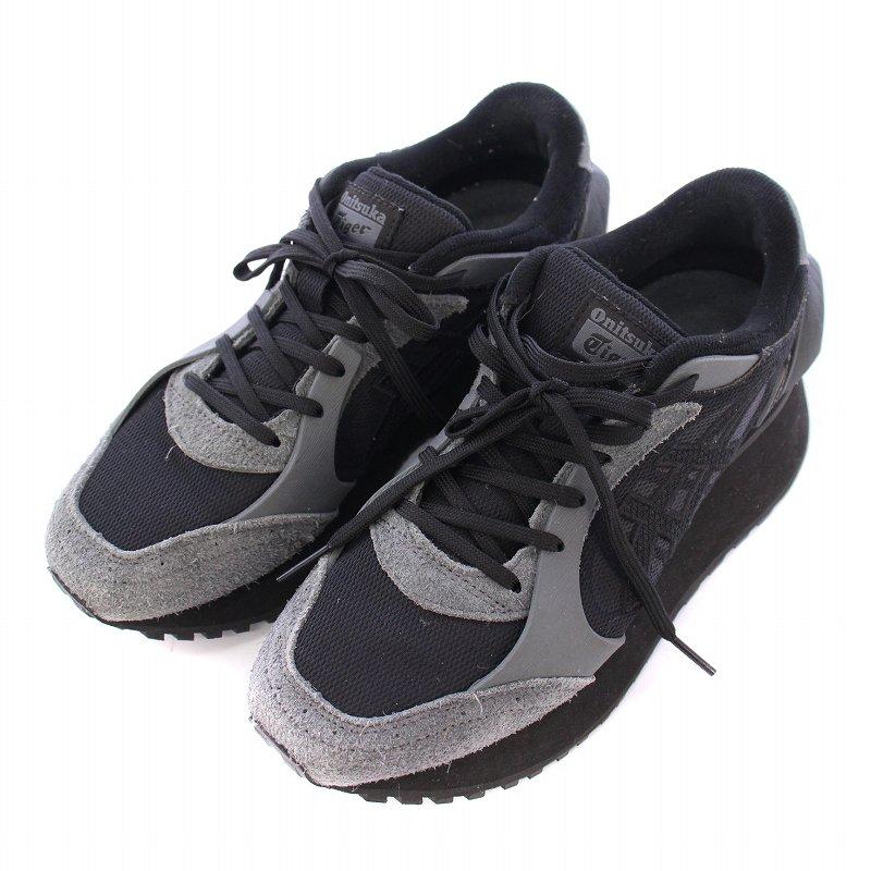 【美品】オニツカタイガー モアージュ CO ブラック グレー スエード 厚底 楽天市場】Onitsuka Tiger オニツカタイガー スニーカー MOAGE CO