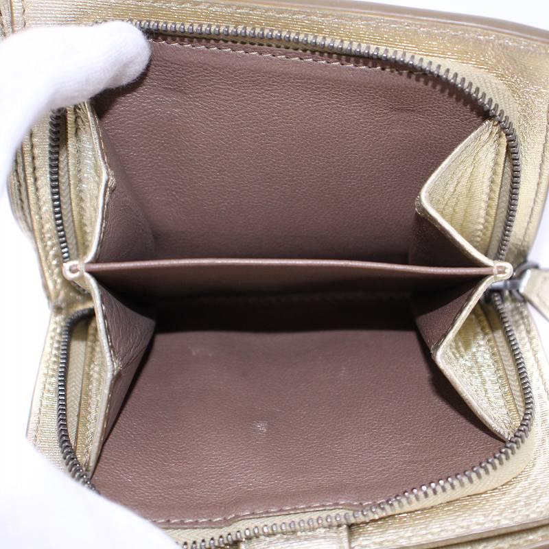 BOTTEGA VENETA ボッテガヴェネタ イントレチャート 二つ折り財布  