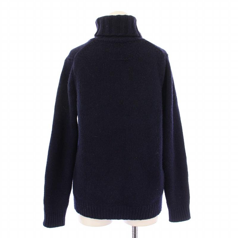 スローン SLOANE 3G&5G ジーロンラムカシミヤタートルネック ニット  