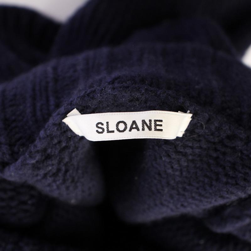 スローン SLOANE 3G&5G ジーロンラムカシミヤタートルネック ニット  