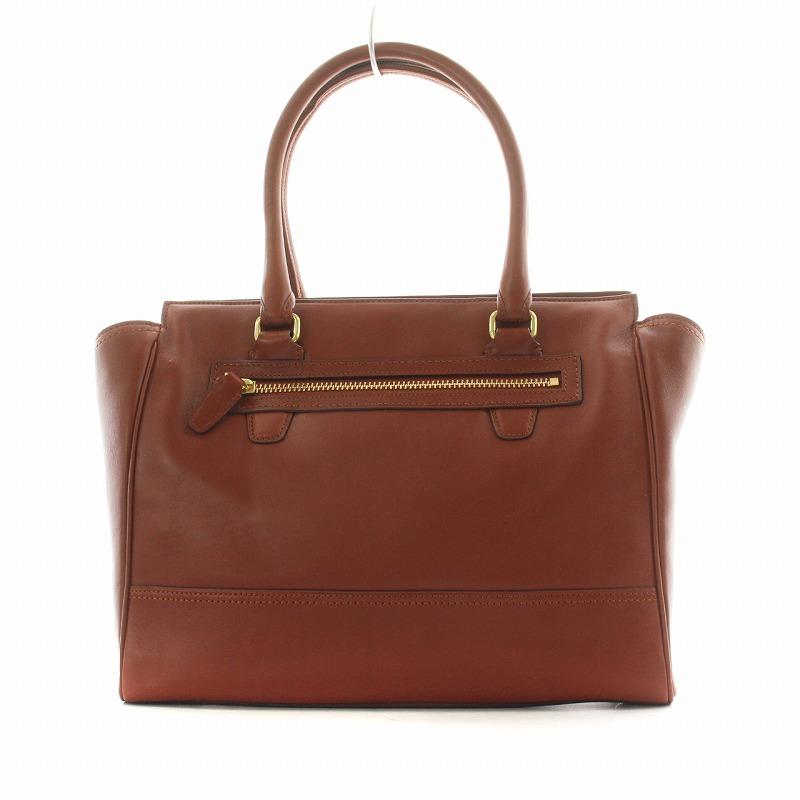 ブラウンレザー トートバッグ フリンジ付き 専用 Tory Burch