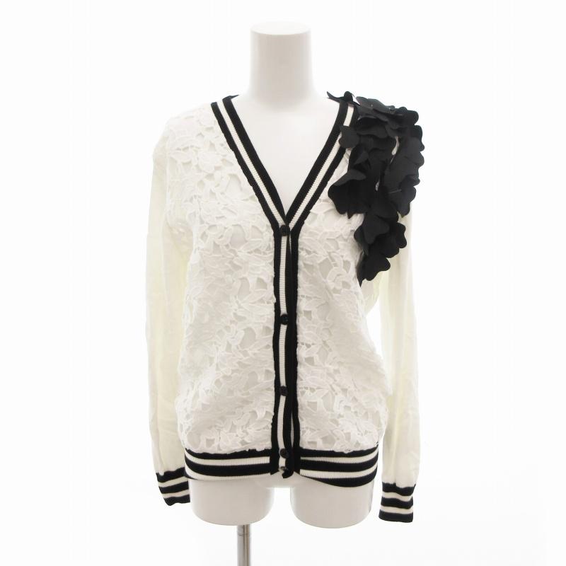 adonisis レースセーター　 ホワイトフラワー　新品未使用✨ adonisis レースセーター ホワイトフラワー 新品未使用✨ アドニシス