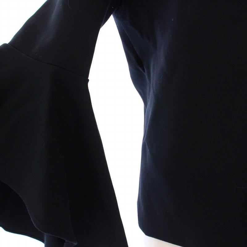 ヨーコチャン YOKO CHAN フレアスリーブトップス カットソー 七分袖