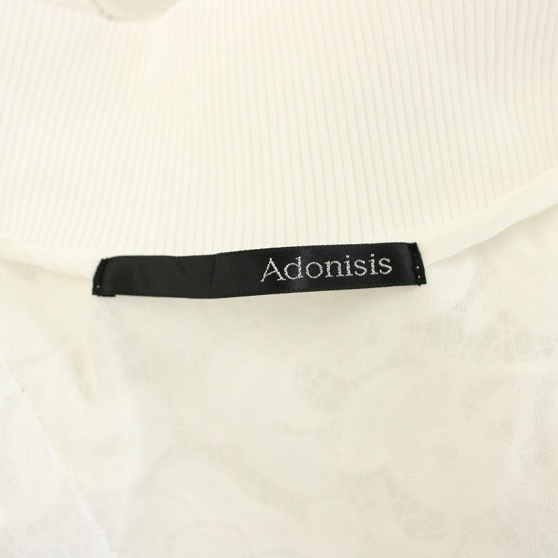 アドニシス Adonisis ブルゾン ジャケット アウター レース フリル F