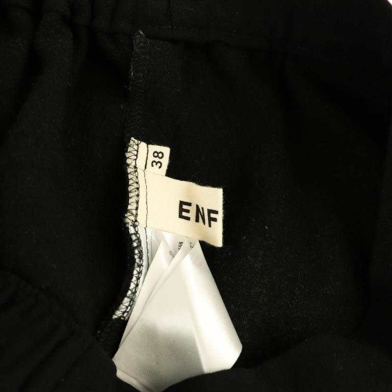 エンフォルド ENFOLD テーパードパンツ スラックス イージー 裏起毛 38