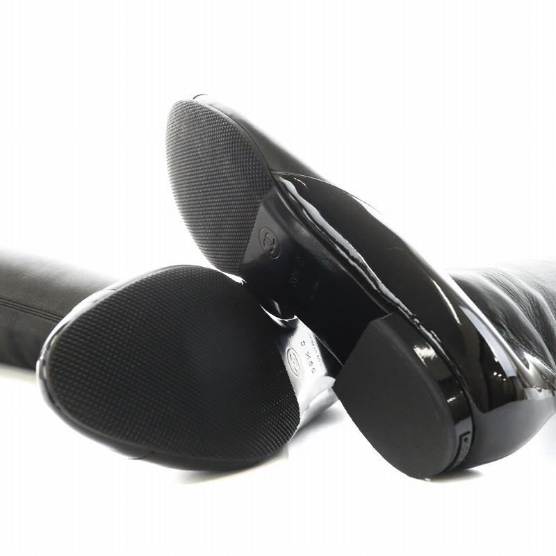 シャネル　ショートブーツ　ハーフブーツ　ココマーク　ラムレザー　エナメル シャネル ショートブーツ ハーフブーツ ココマーク ラムレザー