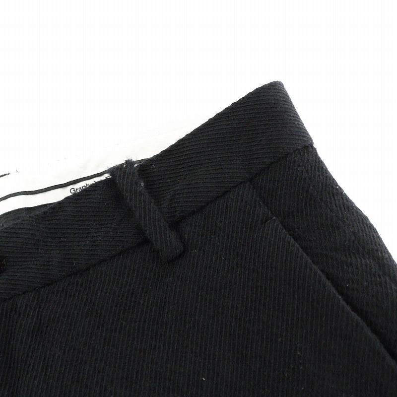 グラフペーパー Graphpaper ウール カージ ー ワイド テーパード WOOL