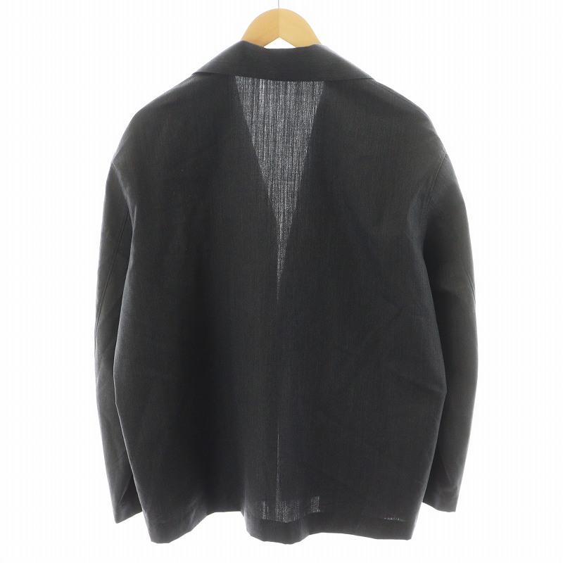 オーラリー AURALEE ウール シルク トロピカル シャツジャケット