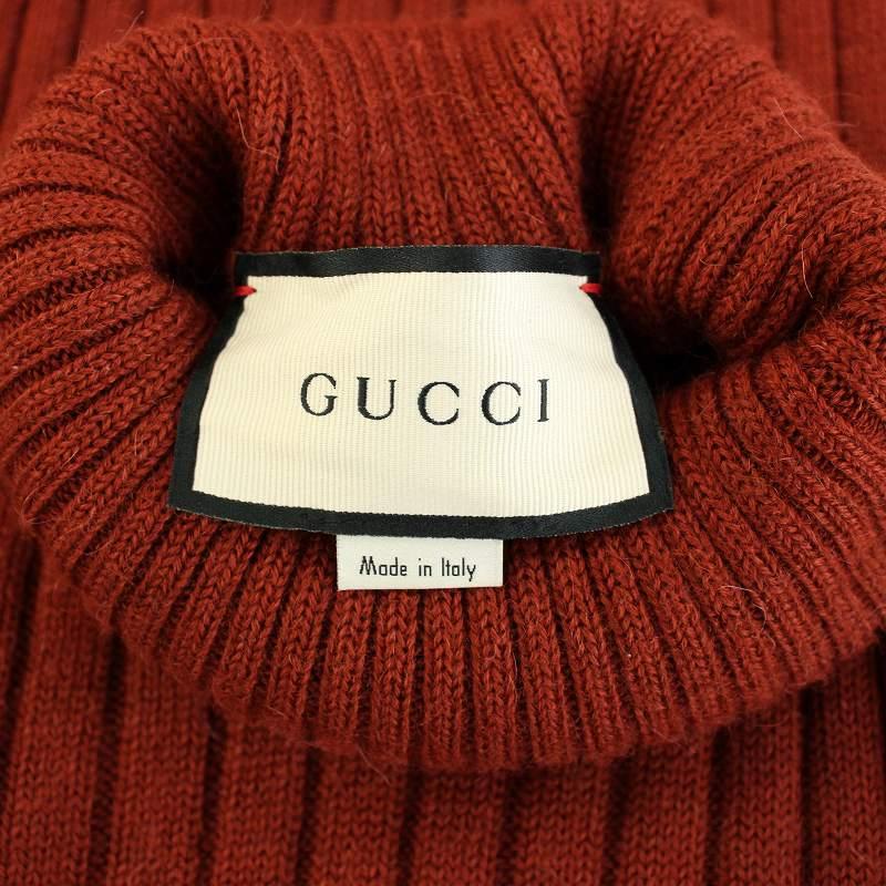 GUCCI（グッチ） ニット セーター タートルネック 長袖 リブ編み