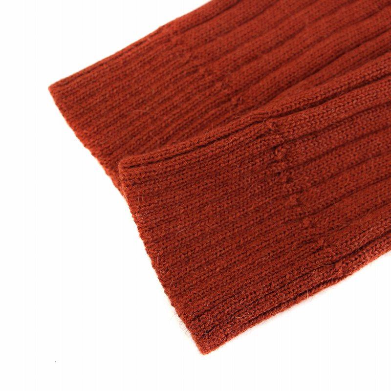 【中古】グッチ GUCCI ニット セーター タートルネック 長袖 リブ編み アルパカ M 赤 レッド 626086 /YT メンズ GUCCI（グッチ） ニット セーター タートルネック 長袖 リブ編み