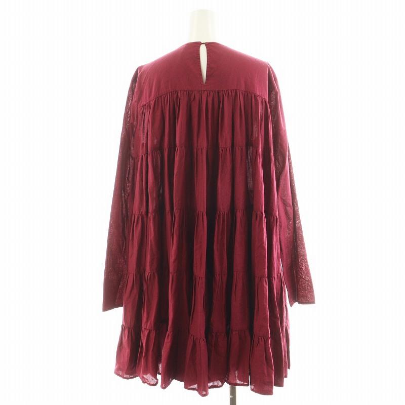 専用品【美品】 マーレット ＳＯＬＩＭＡＮ ロングワンピース ティアード 長袖 専用品【美品】 マーレット SOLIMAN ロングワンピース