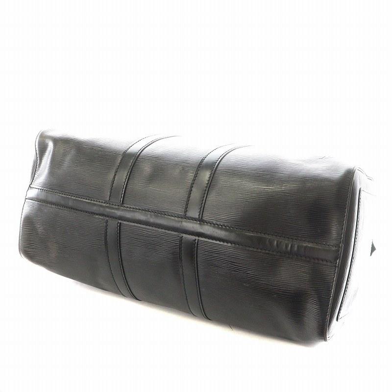 LouisVuitton/ルイヴィトン エピ　キーポル45 ノワール 楽天市場】Louis Vuitton ルイヴィトン M59152 エピ キーポル 45