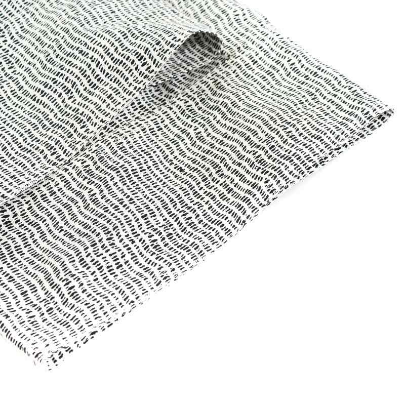 Max Mara（マックスマーラ） シャツワンピース 総柄 半袖 ひざ丈 36 白