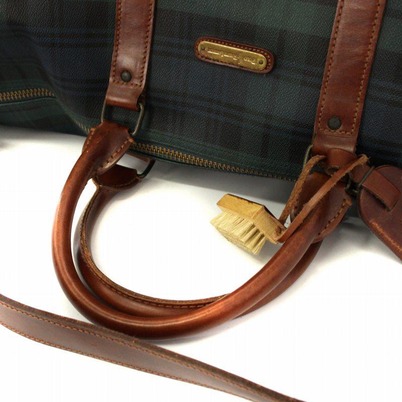 ポロ ラルフローレン POLO RALPH LAUREN ブラックウォッチ ボストン