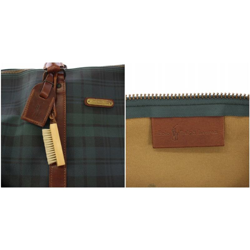 ポロ ラルフローレン POLO RALPH LAUREN ブラックウォッチ ボストン
