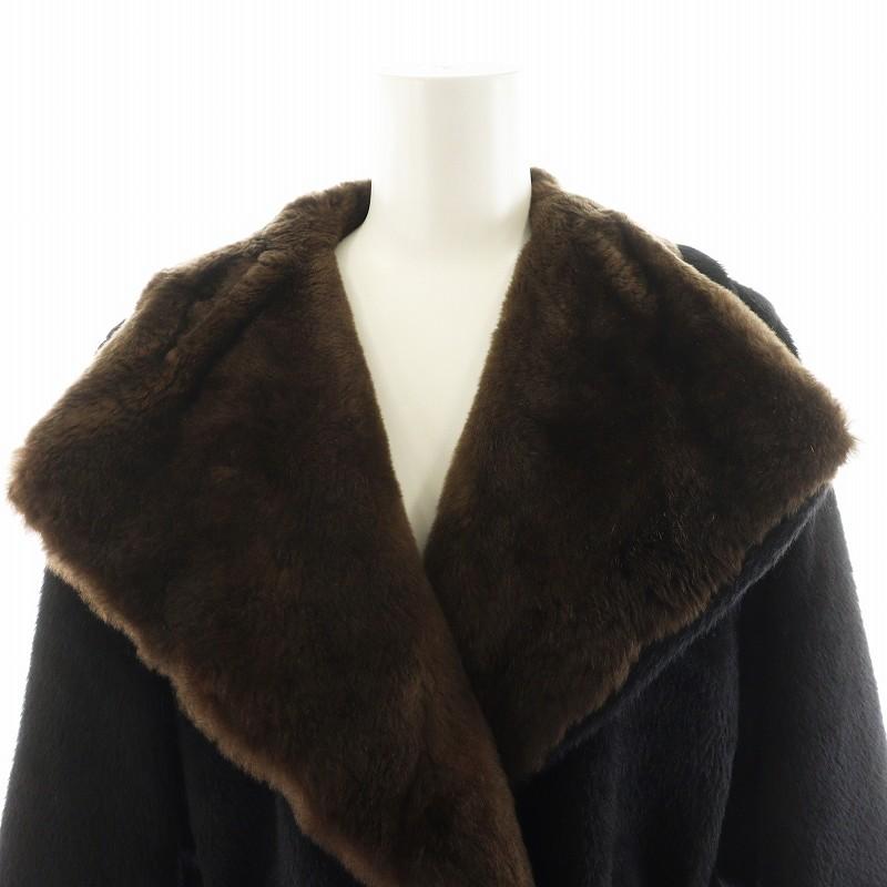 ◇マックスマーラ◇美品◇サイズ42◇ピュアヴァージンウール◇ファー