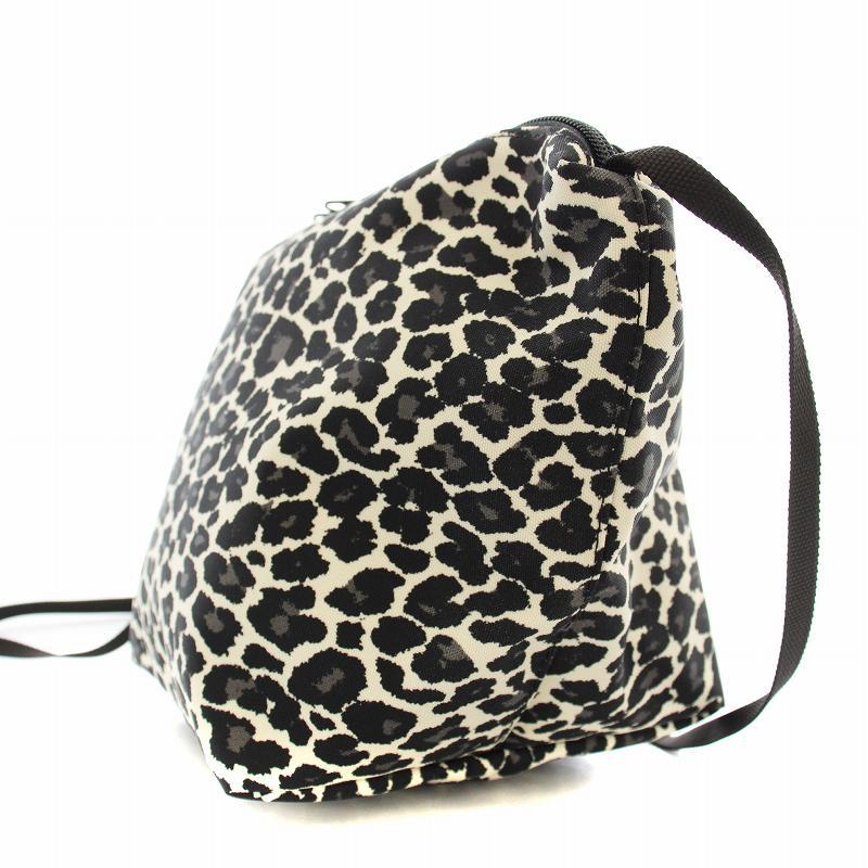 エルベシャプリエ　グリーンレーベル別注ショルダーバッグ エルベ エルベシャプリエ ビッグポシェット レオパード 別注