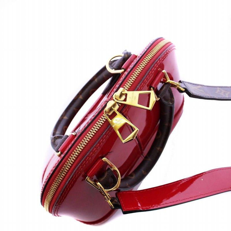 LOUIS VUITTON ルイヴィトン アルマBB ヴェルニ ハンドバッグ